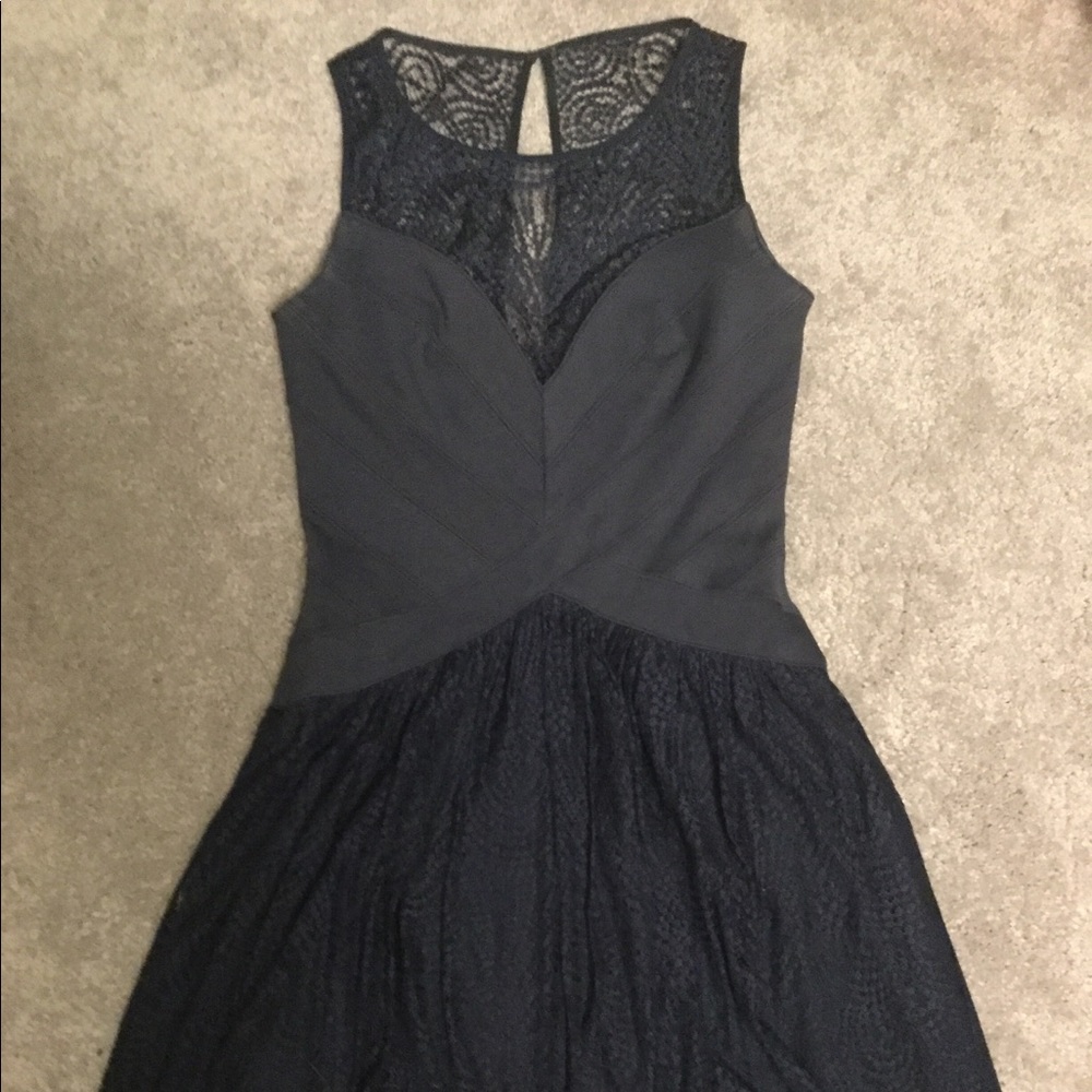 BCBG navy dress